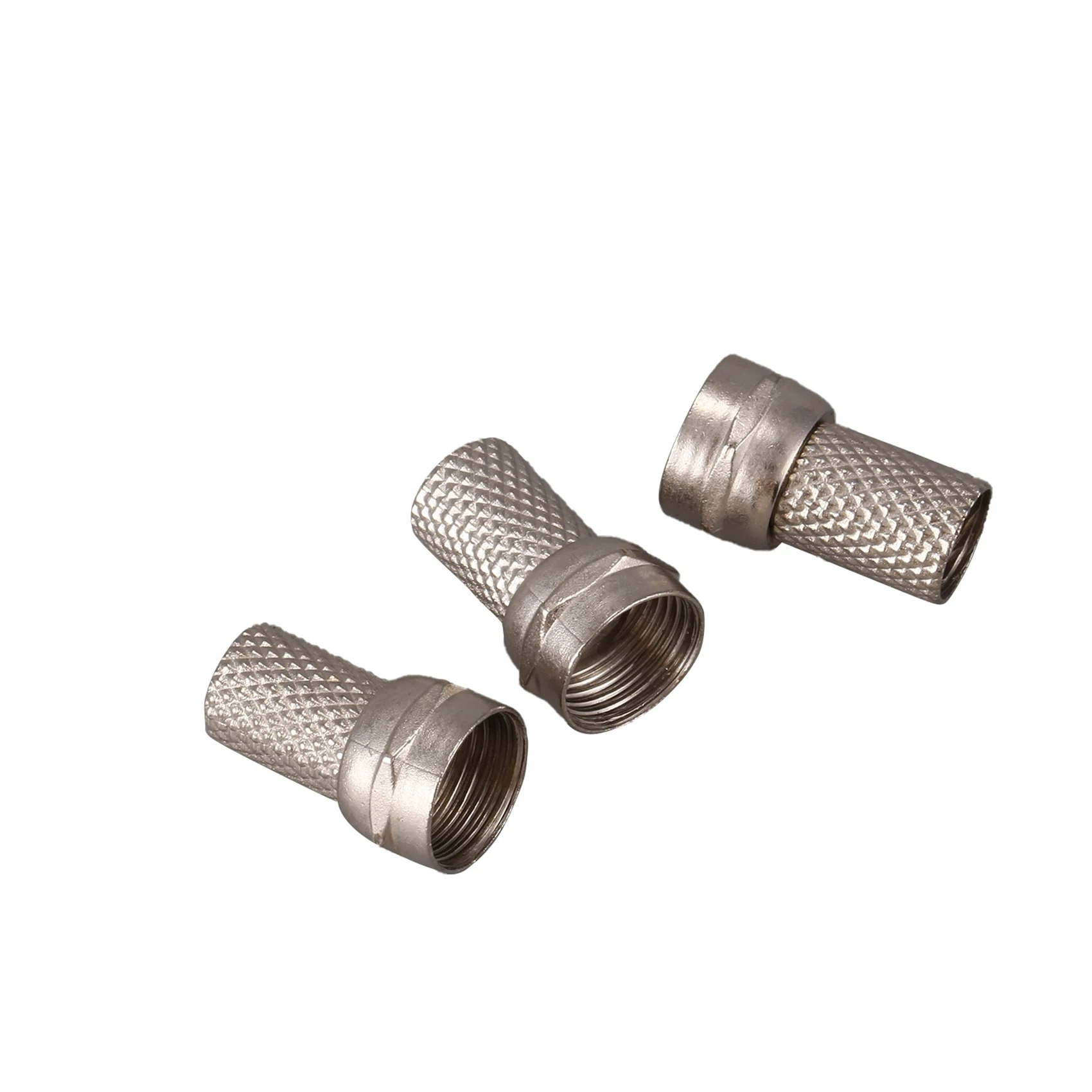 Stylish-200Pcs CCTV RG6 F-Type Twist-On Coax Coaxial Cable RF Connector Male