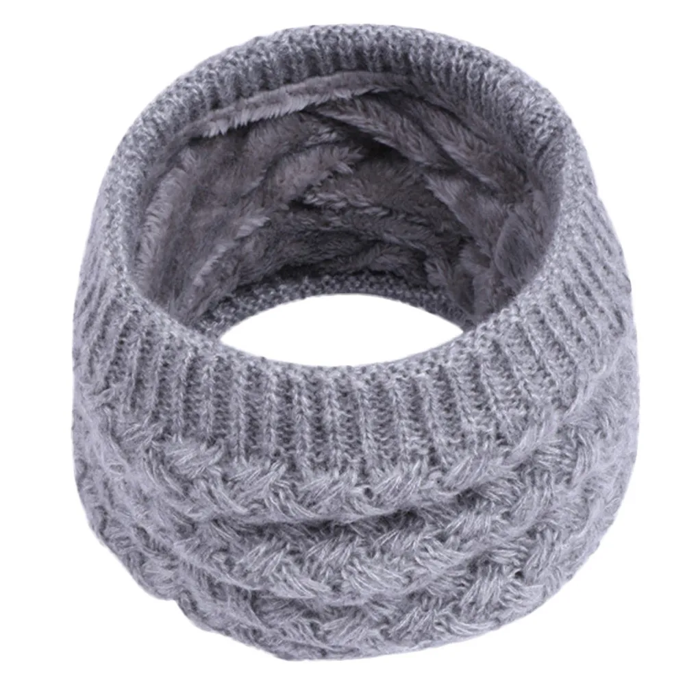 Kids Collar Girls Knitted Boys Scarf Warm Neck Children Winter Scarves Baby Baby Care Chinese Hat Baby Boy Scarf Warm Neck