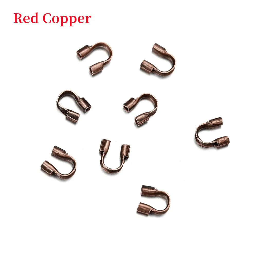 Wire Protectors for Jewellery Making, 4.5x4mm