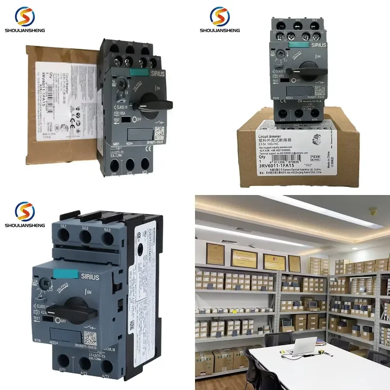 Ready Warehouse Industrial Automation PLC Programming Controller Original New 3RV6011-1FA15 PAC & Dedicated Controllers