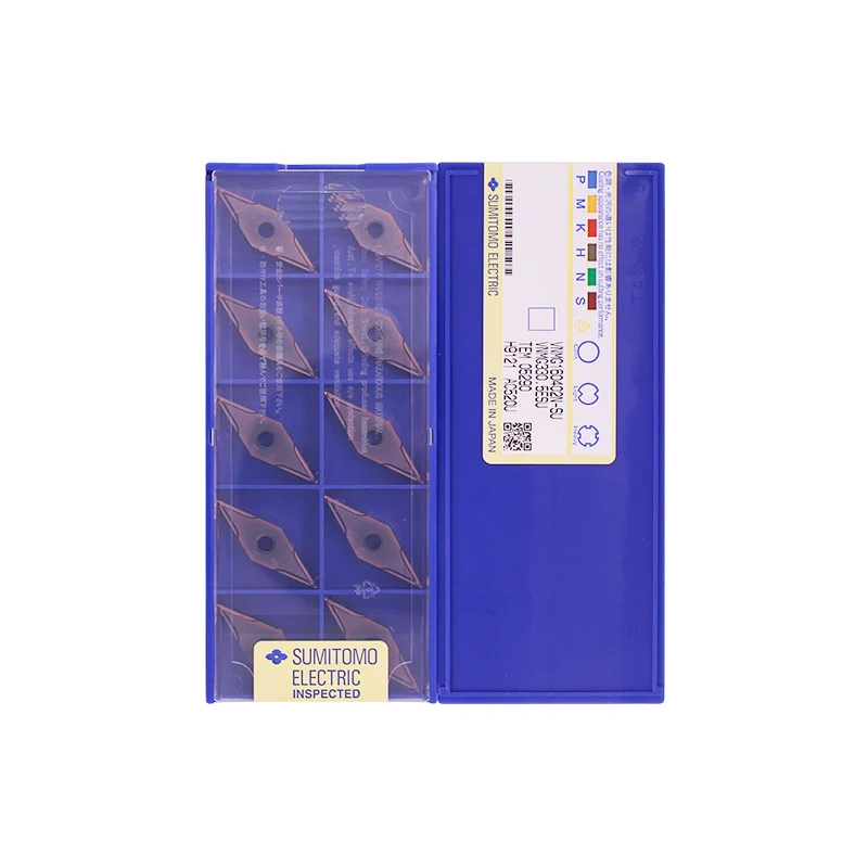 

Оригинальная токарная пластина SUMITOMO VNMG AC520U VNMG160402N-SU VNMG160404N-GU AC520U VNMG160404N-SU AC520U VNMG160408N-GU