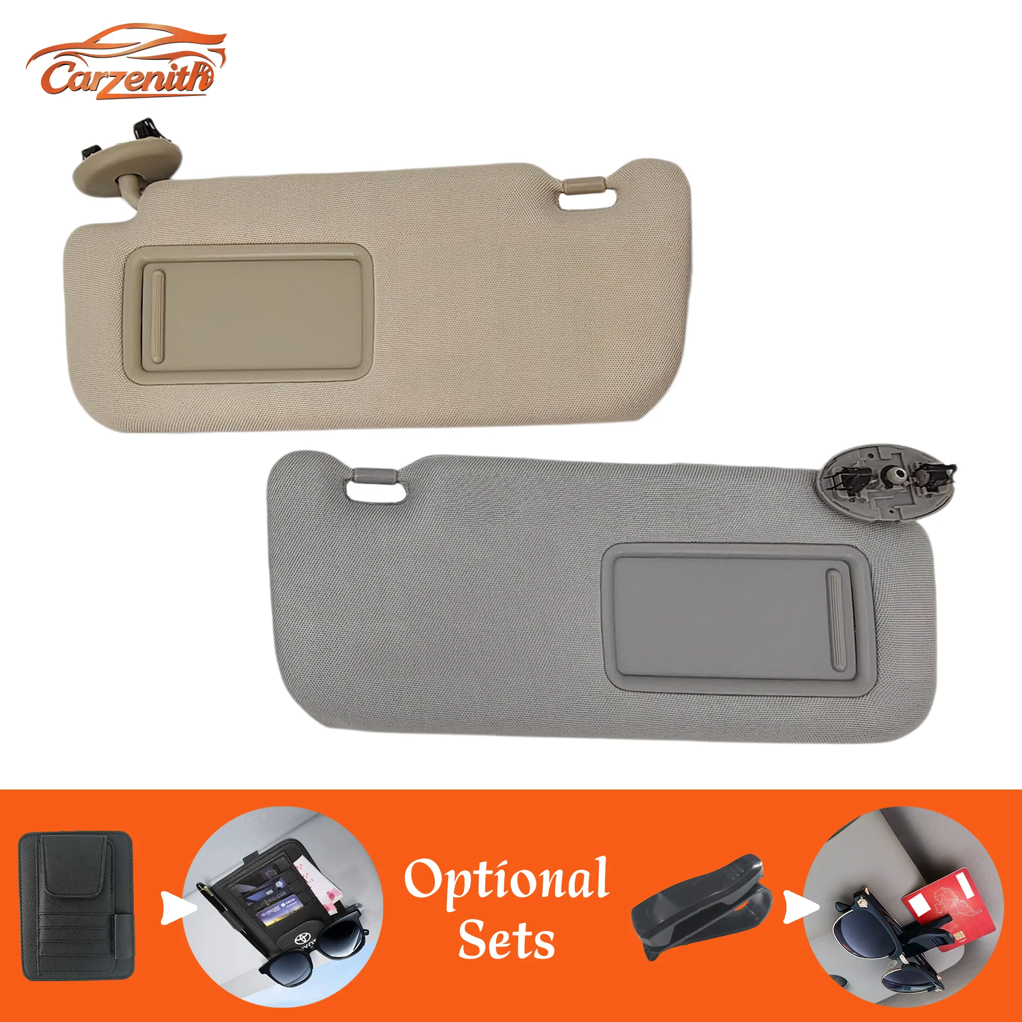 Sun Visor For Toyota Corolla Auris Sedan Fielder Axio E140 2007 2008 2009 2010 2011 2012 2013 Sunvisor Sunshade