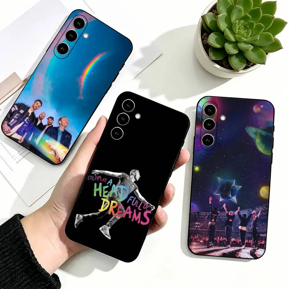 Rock Band Coldplay Fashion Phone Case Silicone Soft For Samsung Galaxy A73,A72,A71,A70,A53,A52,A51