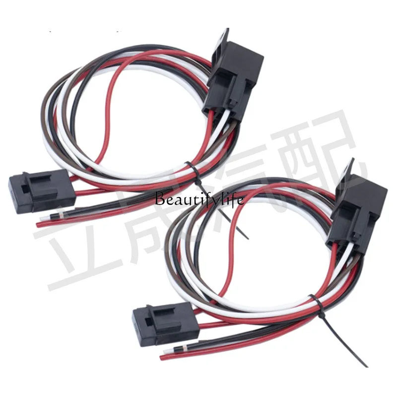 Dual Electric Fan Relay Kit with Thermostatic Sensor Switch 185-175 Fan Harness