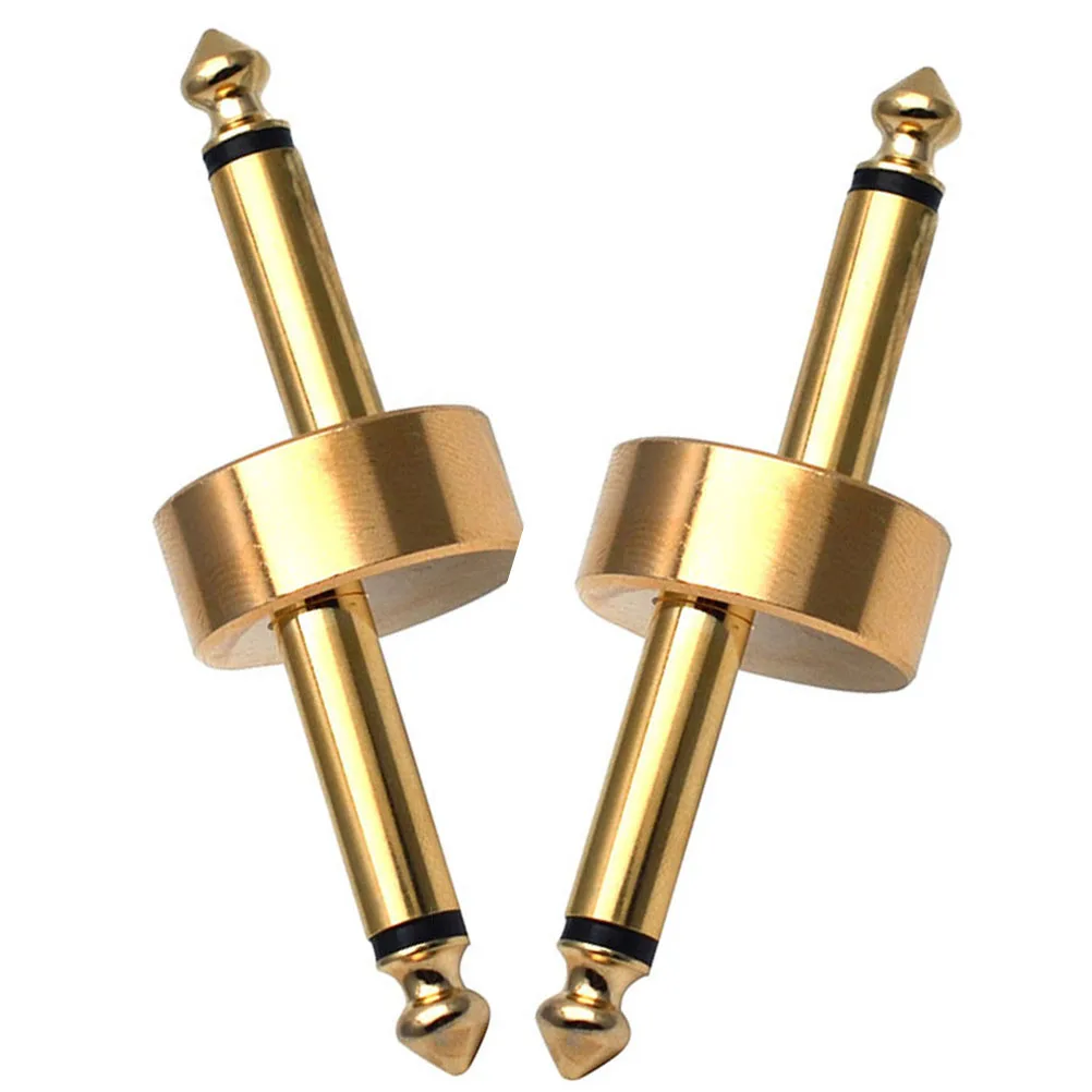 Câbles de pédale en métal, connecteur de pédales d'effet, matériau Premium, longue durée de vie, taille compacte, pratique, installation facile, 2 pièces