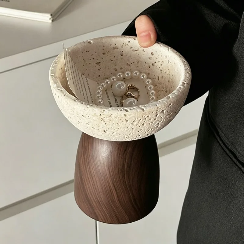 Trinket Ring Storage Tray Home Decoration Bowls Living Room Entrance Hall Key Organizer Rack Desktop Ornament Cosmetic Holder