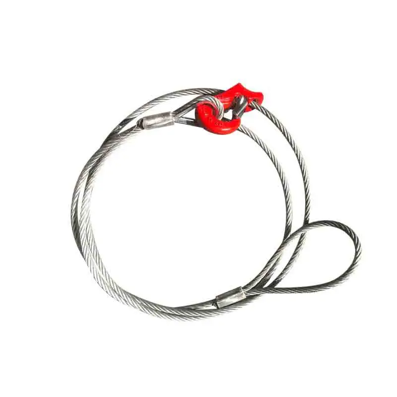 Logging wire rope pressing spreader ball net oil-free galvanized stainless steel hoisting multi-strand crane rope