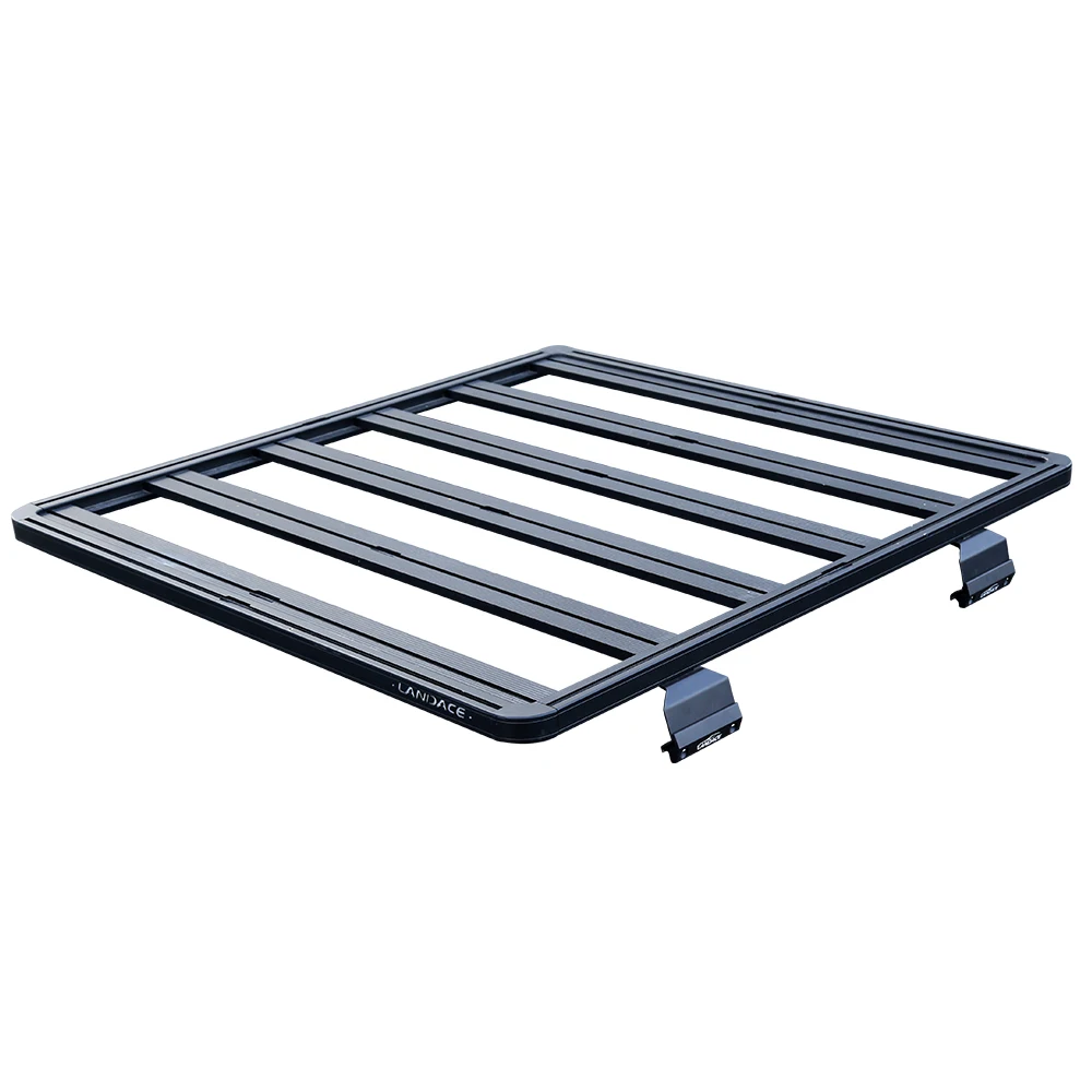 

Base Luggage Tray Aluminum Alloy Rail fit for Jeep Wrangler JL 2018-2024 Rail Roof Rack Basket Car