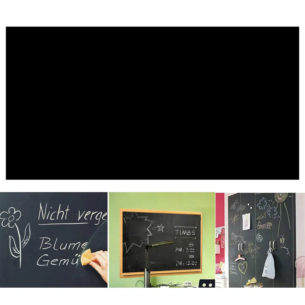 2pcs-chalkboard-removable-wall-stickers-premium-self-adhesive-blackboard-decals-eco-friendly-diy-black-paper-for-school-home