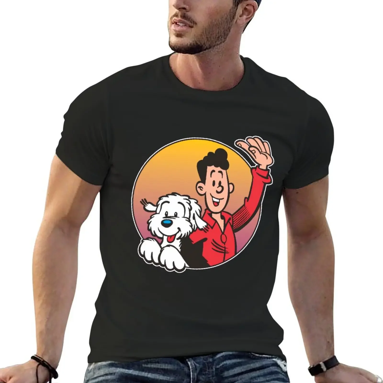 

Samson en Gert T-Shirt anime clothes aesthetic clothes graphic tee shirt T-shirt men