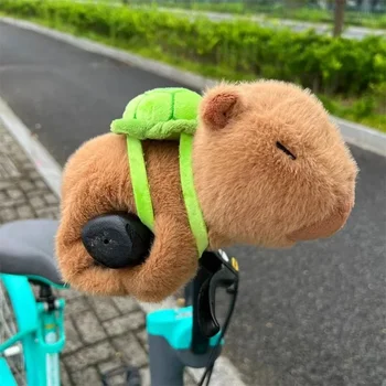 Capybara 카와이 만화 봉제 동물 손목 밴드 팔찌, Capybara 박수 원형 코튼 인형, 귀여운 어린이 장난감, 재미있는 선물, 신제품  Best5