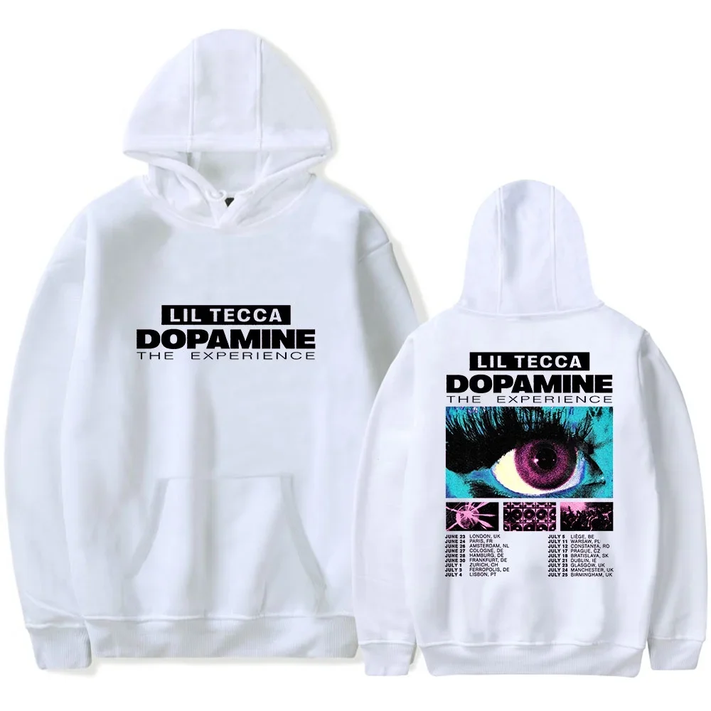 Lil Tecca Dopamine The Experience Tour Hoodie Men Women Long Sleeve Pullover Hooded Sweatshirt