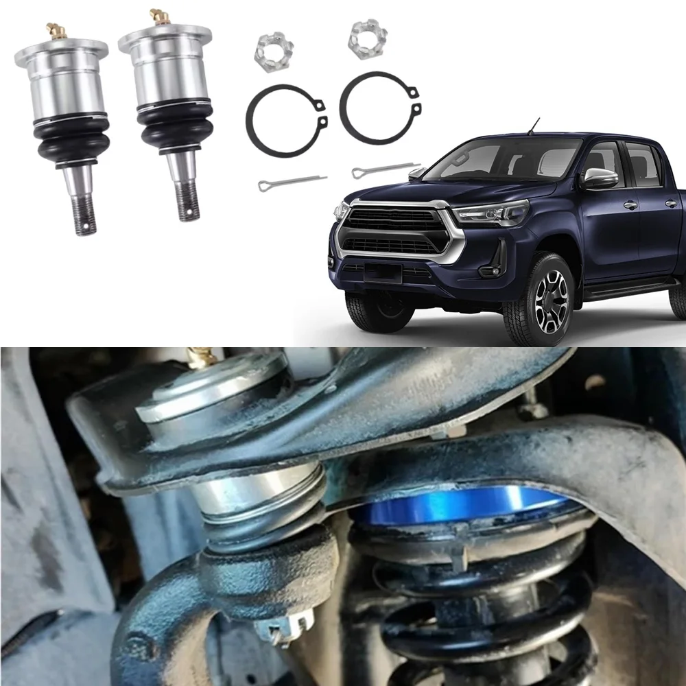 

25Mm For Toyota Revo Hilux 4 Runner 4th 5th Generation Vigo AUV GGN25R KUN26R 4WD Car Extended Upper Greasable Ball Joint Set