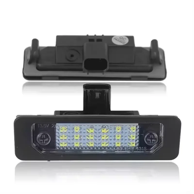 Para Lincoln MK Ford Flex Taurus Mustang Focus Fusion Sable Edge cuentas LED licencia luz LED lámpara número luz de matrícula