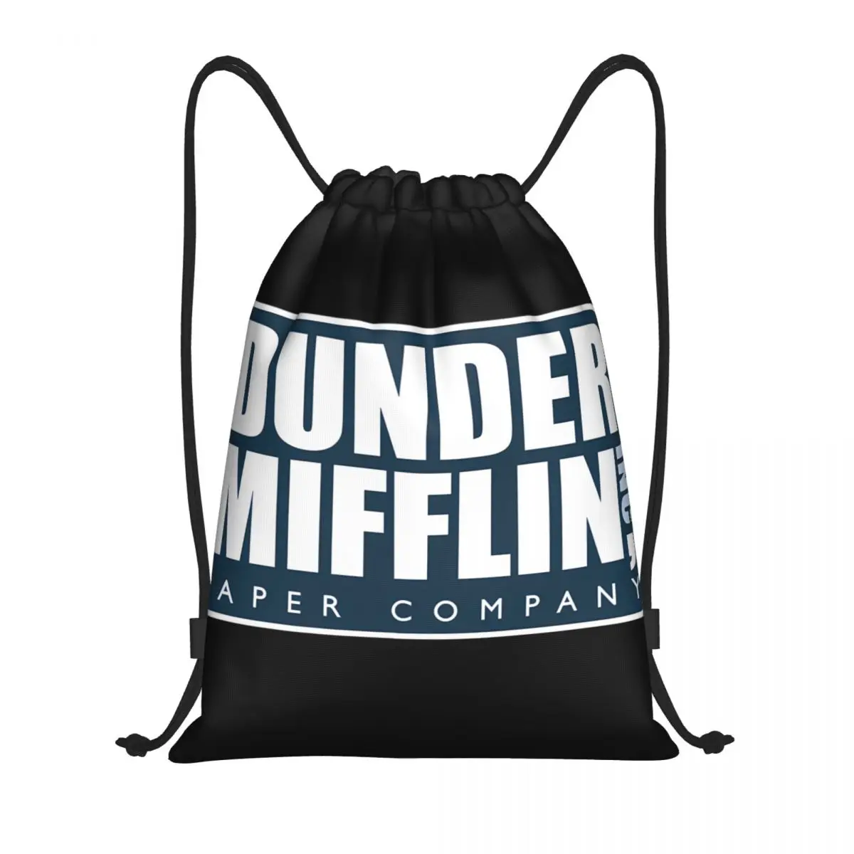 

Dunder Mifflin London Multi-function Portable Drawstring Bags Sports Bag Book Bag For Travelling