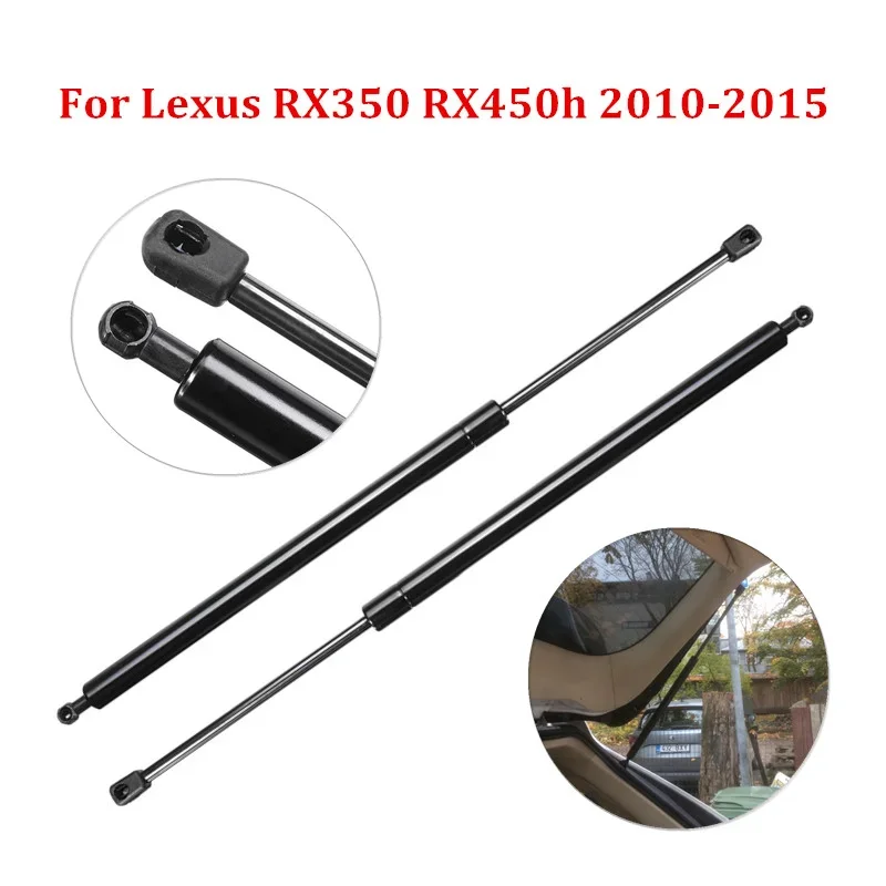 2pcs For Lexus RX350 RX450h 2010-2015 Car Rear Trunk Tailgate Tail Gate Boot Gas Spring Shock Lift Struts Supports Rods Arm Bars