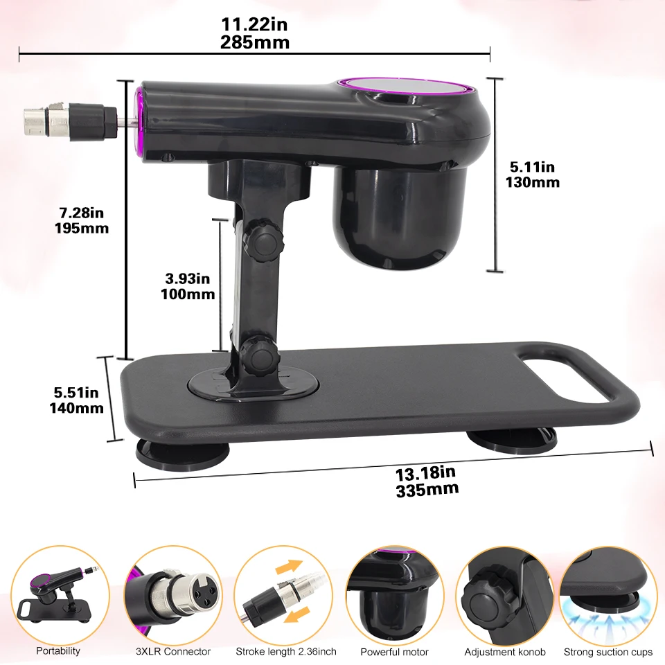 NWE Sex Machine for Woman Adjustable Masturbating Pumping with different Accessories Sex machine Gun for Men wireless sex machi