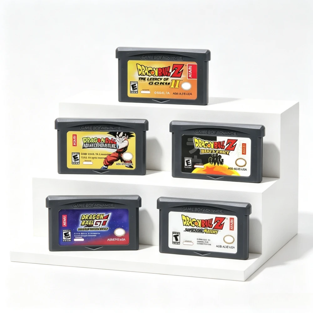 〓Dragon Ball GBA Game Cartridge 32-Bit Video Game Console Card Series Advanced Adventure Supersonic Warriors Buu's Fury