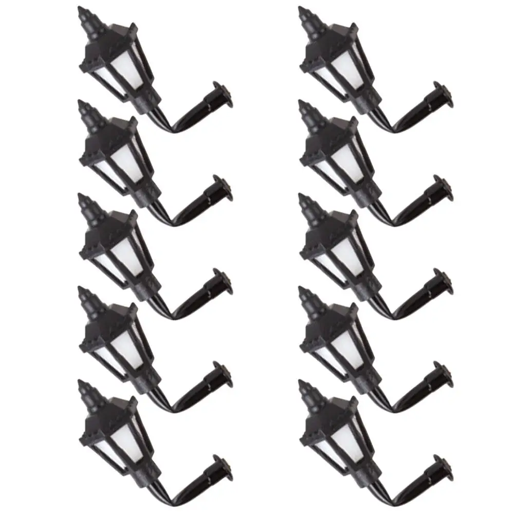 

10Pcs Tiny Mini Wall Lamp for Sand Table DIY Materials Miniature Scene Lighting Mini House Decoration Lamp Model