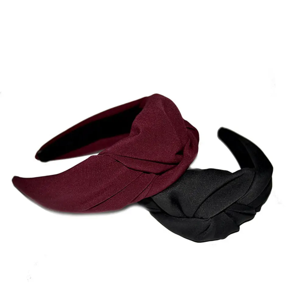 

Elegant Wide Fashion Headband Hoop Sparkle Hairstyle Gift Cloth Hair Hoop Women Woman Wide Headband Hair Accessories