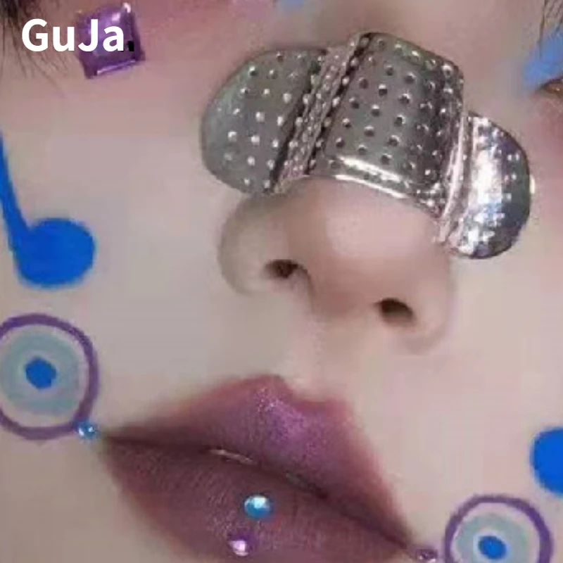 

Trendy Jewelry Personality Cool Trend Popular European and American Design Nose Clamp For Women Girl 2025 Trend New Accessories