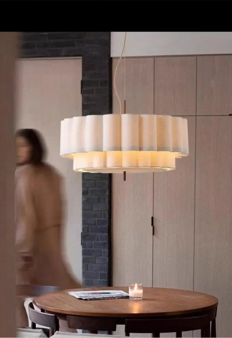 Lampara Colgante de Travertino Negro Natural, Estilo Japonés Wabi Sabi, Luz Regulable – Diseño
