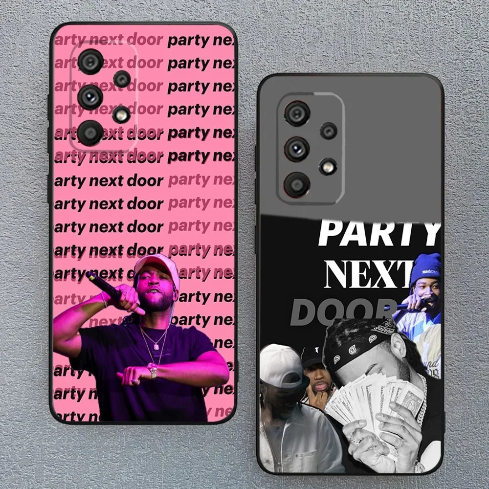 Rapper P-Partynextdoor Phone Case For Samsung Galaxy A13,A21s,A22,A31,A32,A52,A53,A71,A80,A91 Soft Black Phone Cover