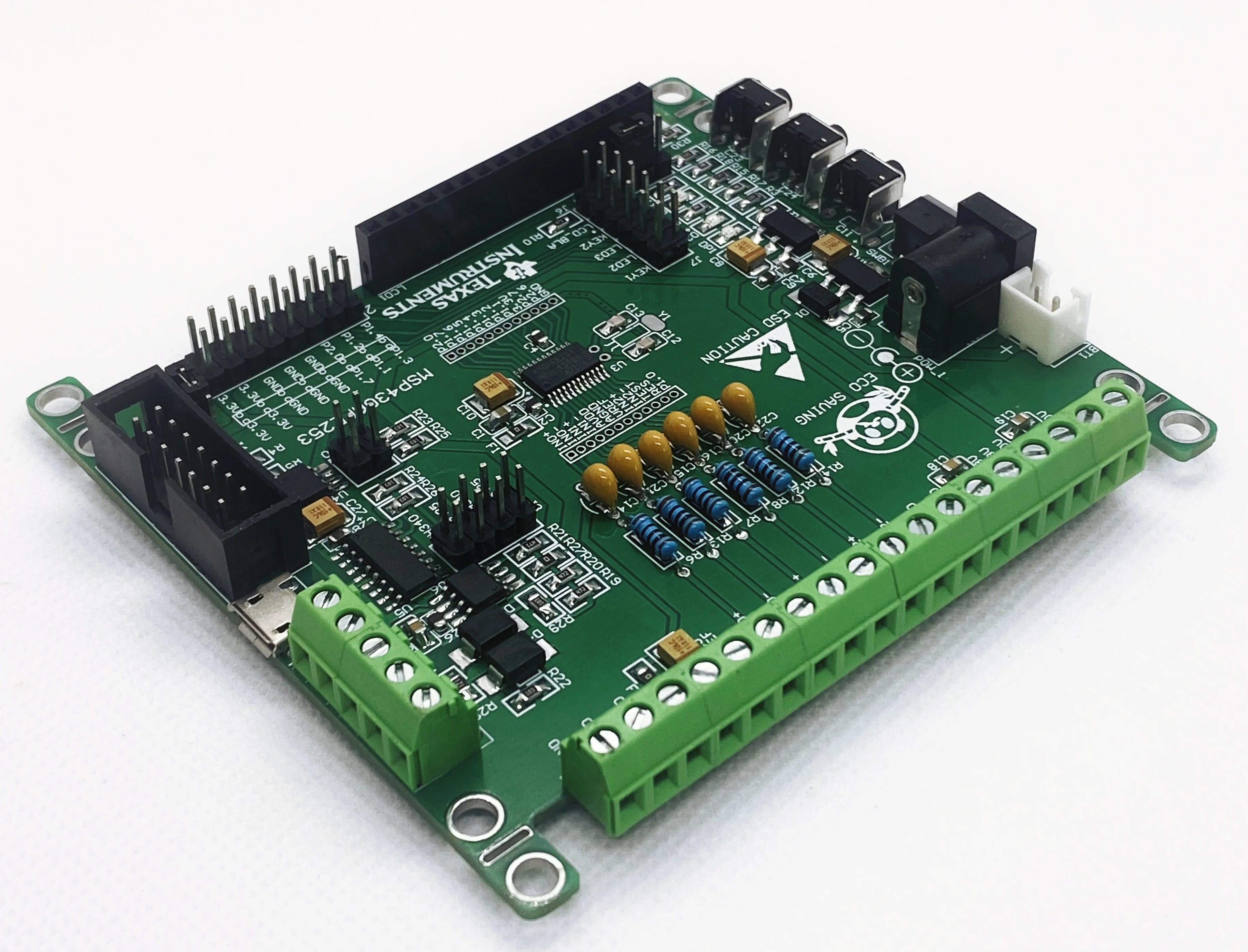 

Msp430afe253 msp430afe253 development board 24 bit ADC acquisition card analog signal