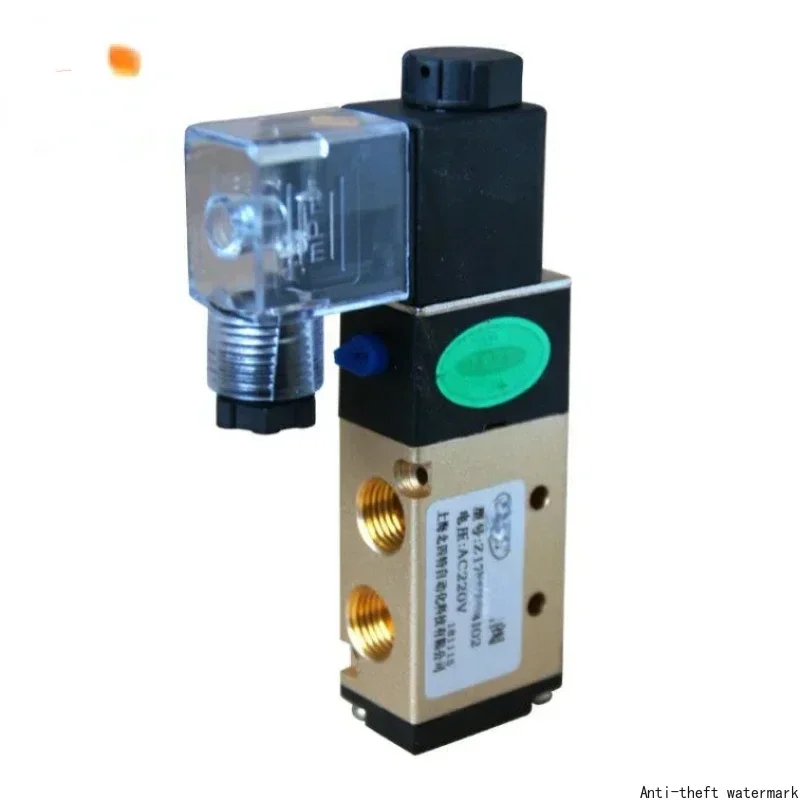 2026 Bestselling Z173 Five-Way Two-Position Pilot-Operated Pneumatic Directional Control Solenoid Valve (24V/220V)