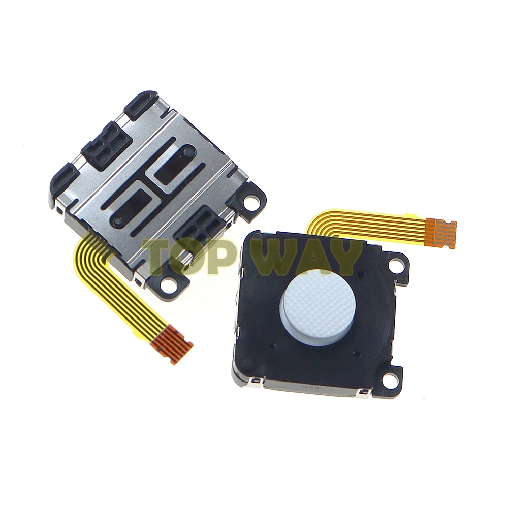 2 قطعة الأبيض الأصلي جديد ثلاثية الأبعاد الروك عصا التحكم لسوني PSP الذهاب وحدة التحكم ثلاثية الأبعاد الروك التناظرية ل PSPGo تحكم