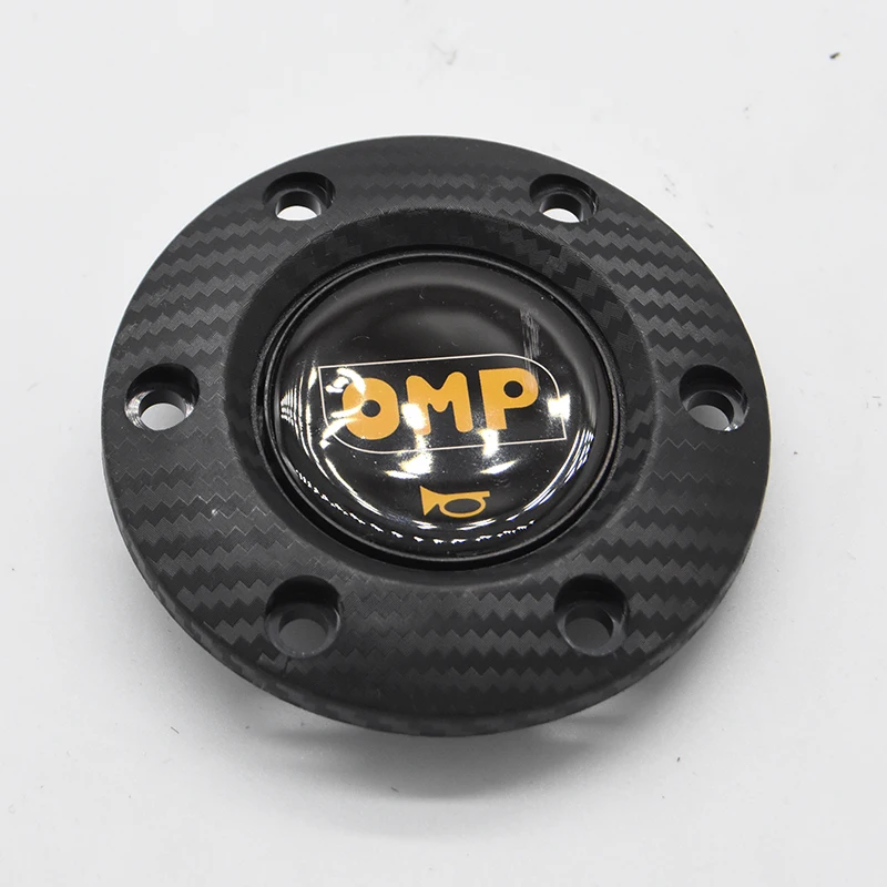 Universal Car Horn Racing Car Steering Wheel Horn Button Carbon Fiber Pattern Horn Buttons Are Lighter More Responsive New Brand