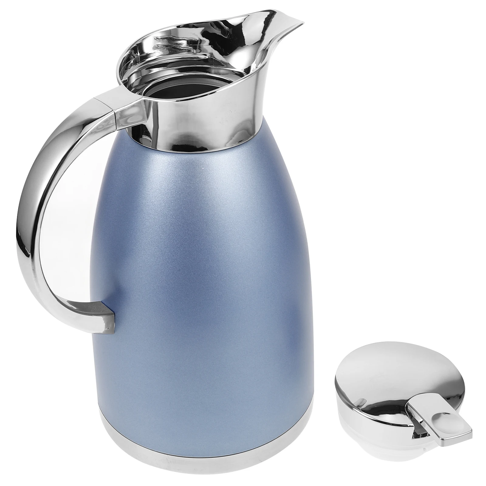

Double Layer Stainless Steel Coffee Jug Insulated Water Kettle With Handle Thermal Bottle Large Capacity Household Winter Use