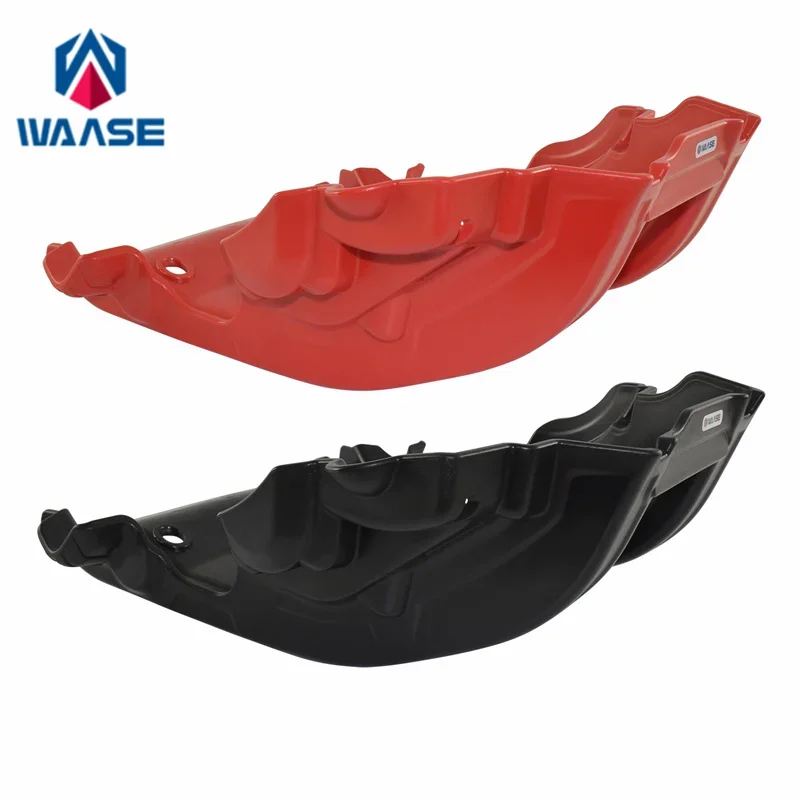 WAASE Belly Pan Engine Guard Frame Chassis Skid Plate Protector For Honda CRF300L CRF 300 L 2021 2022 2023