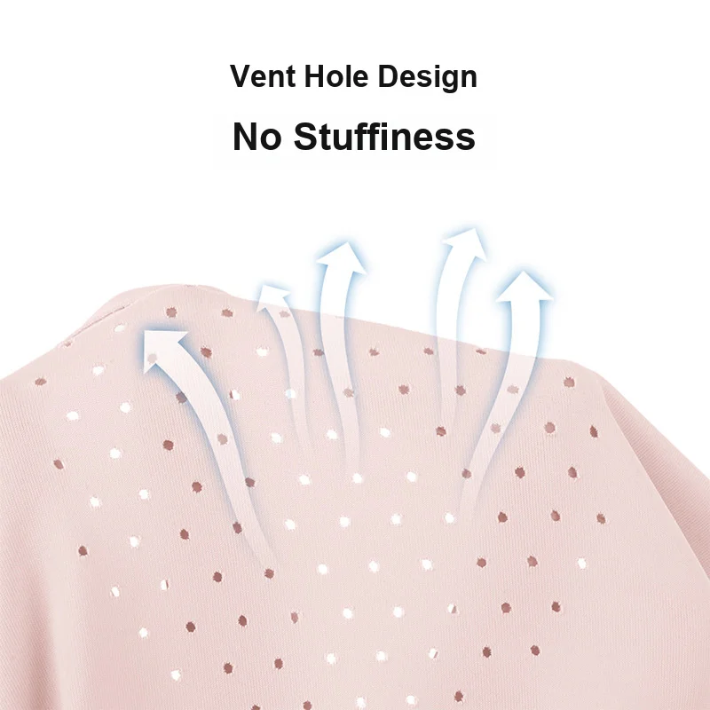 Ice Silk Sun Protection Face Mask Full Coverage Neck Guard Breathable Windproof Ear Hanging Neck Gaiter for Summer Outdoor