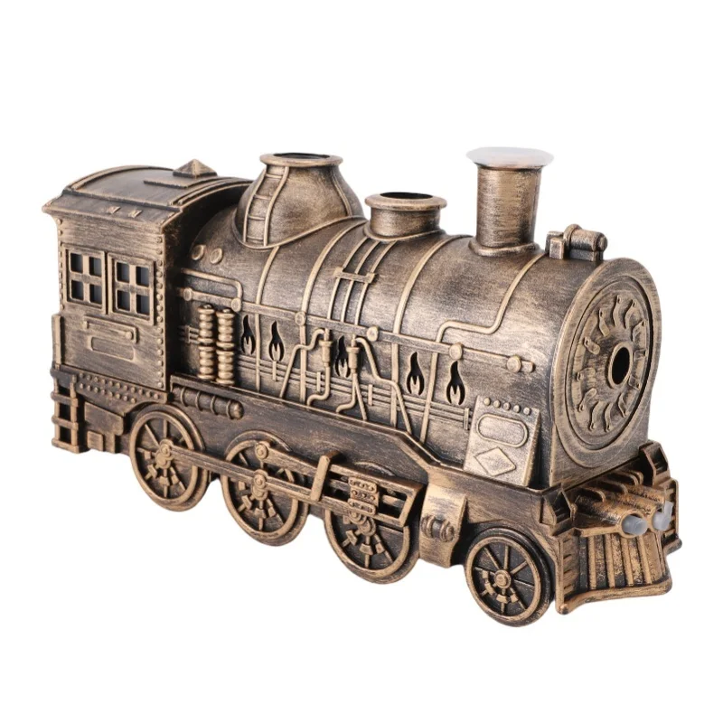 

Train Humidifier 300ml Cool Mist Aromatherapy Diffuser Vintage Design Quiet For Bedroom Office Desktop