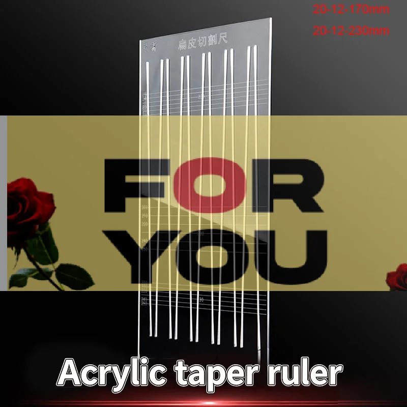 

【OD】Латексная лента для резки, шаблон для нарезки рулонов, линейка для резки 20-12-170мм, 20-12-230мм, аксессуары для резиновых лент для рогаток и катапульт