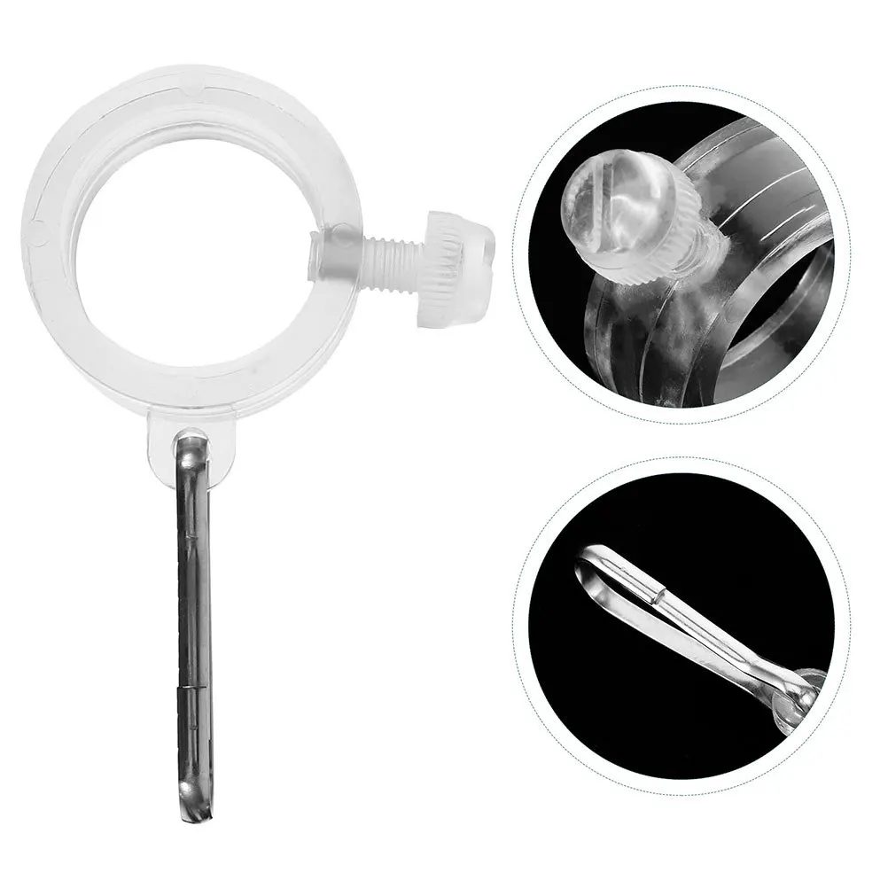 6 قطع من أبازيم تثبيت العلم، مشبك تثبيت زاوية احترافي لعرض علم الحدث الرسمي مع مقاومة قوية للرياح وإعداد سهل #1