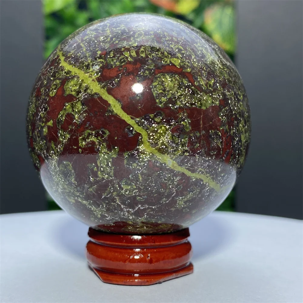 Natural Crystal Jasper Quartz Sphere,Dragon Blood Stone Ball, Home Decoration, Mineral Specimen, Raw Spiritual Meditation