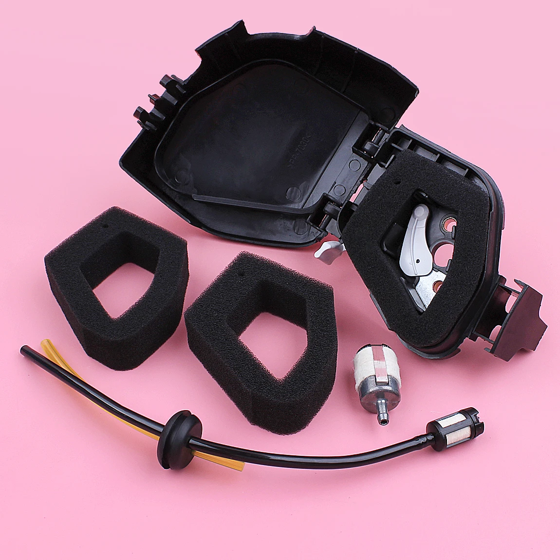 Imagem -06 - Conjunto da Capa do Filtro de ar para Honda Gx35 Hht35s Linha de Filtro de Combustível Kit de Cortador de Grama Motor Substituir Parte 17211-z0z000