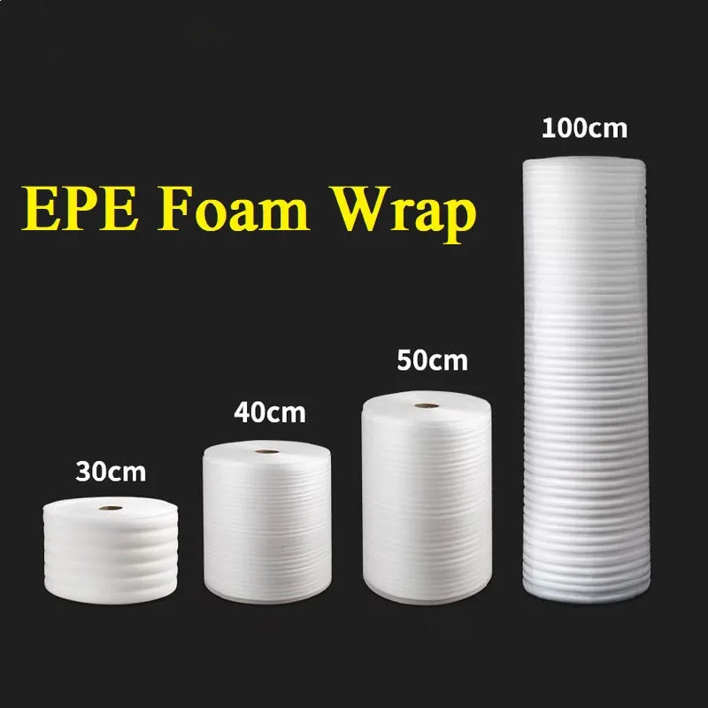 30cm /40cm Width Pearl Cotton EPE Sheet Foam Board Air Cushion Film Packaging Film Filling Cotton Bubble Film Shockproof Film