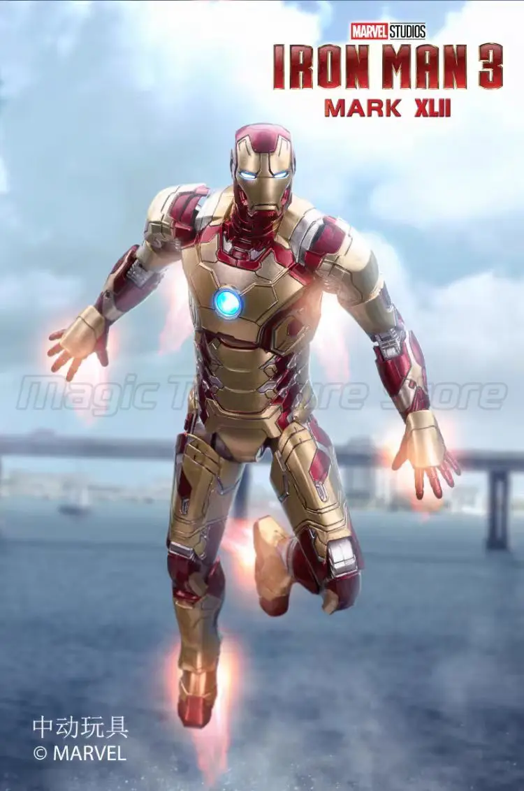 

【MT】ZD TOYS Marvel IRON MAN 3 MARK XLII 1/10 Фигурки Игрушки