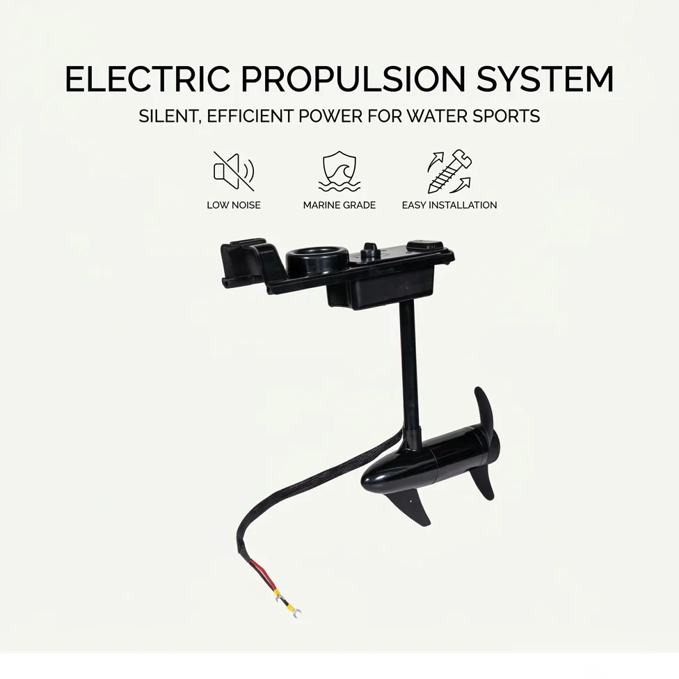 Trending Silent 32lbs Kayak Motor Drive Efficient Low Noise Electric Propulsion System Easy Installation Outboard