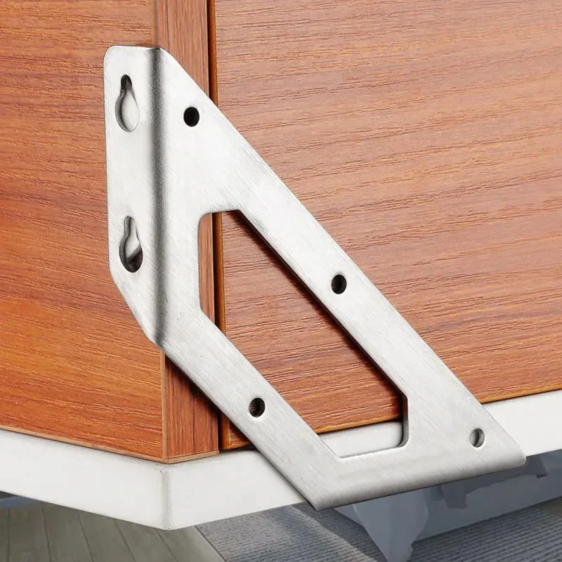2/6pcs 헤비 듀티 코너 브래킷 패스너 가구 테이블 의자 침대 및 캐비닛에 적합한 범용 코너 코드 사다리꼴