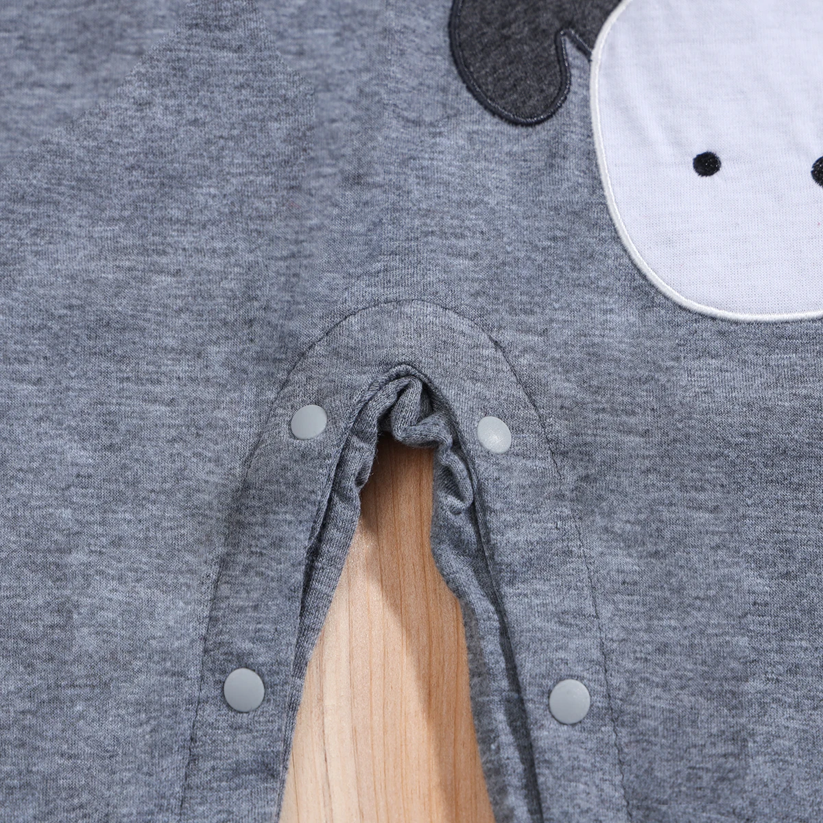 IURNXB Baby Boys Jumpsuit Footed Long Sleeve Overall Newborn Outfit Cute Dog Printed Pajamas Infant Romper Spring Autumn 0-18M