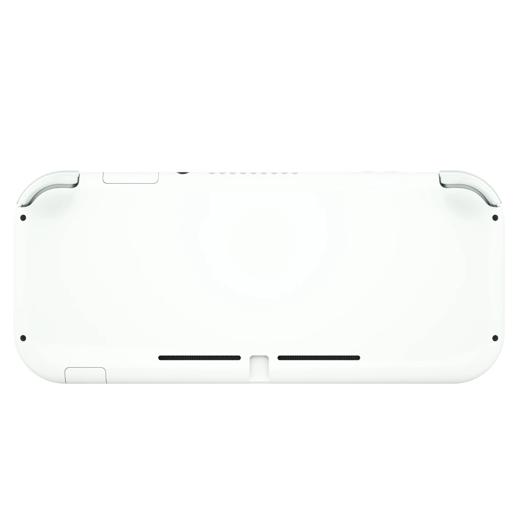 EXtremeRate Soft Touch White Cover Case Housing Shell Pengganti DIY dengan Pelindung Layar untuk NS Switch Lite