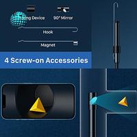 A07F-USB Endoscope Type C Borescope For OTG Android Phone 7Mm Inspection Snake Camera