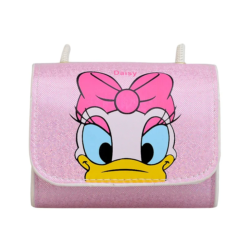 2024 Disney New Daisy One Shoulder Diagonal Candy Trend Fashion Cute Girls School Cartoon Coin Purse Popular Coin Purse