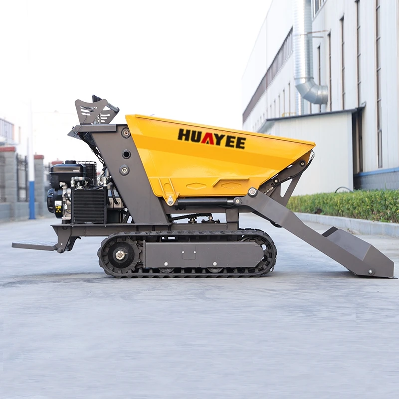 YG Professional Gardening Crawler Farm Small Dumper 4x4 Diesel Truck Mini Dumper view 2