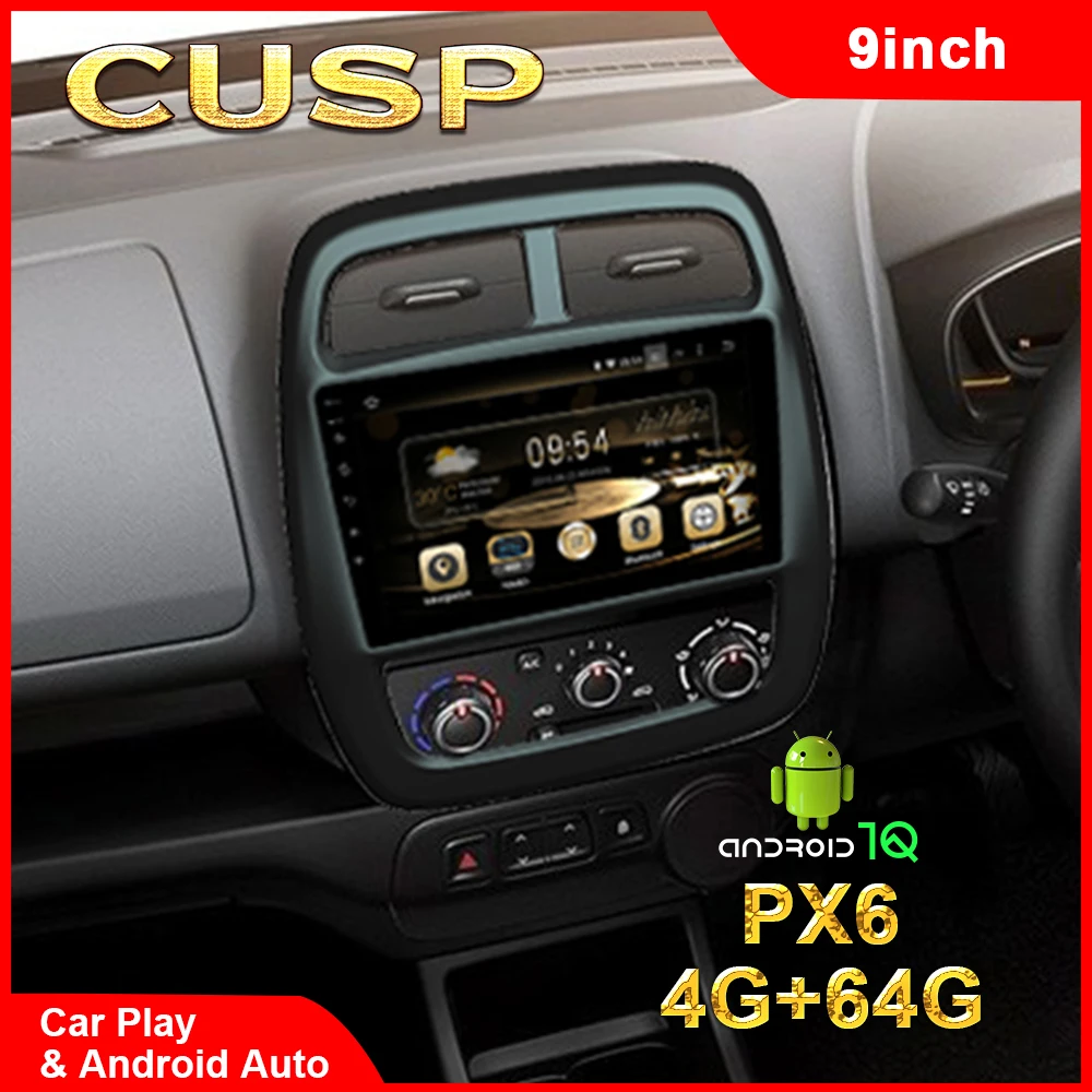 Big Screen GPS Tracker Car Vehicle For Renault KWID 2015- 9inch RAM 4G ROM 64G Android Car Stereo Auto Electronics Car Radio