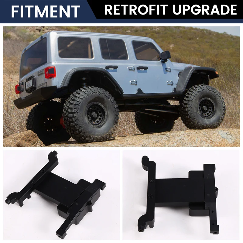 Metal Radio Receiver Equipment Box Kit For Axial SCX6 AXI05000 JEEP Wrangler AXI05001 Trail Honcho 1/6 RC Crawler Car